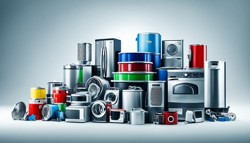 Appliance Parts Offered