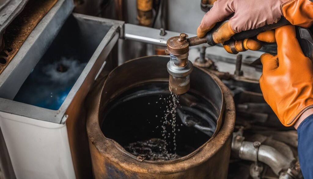 Draining water heaters In Norco Ca