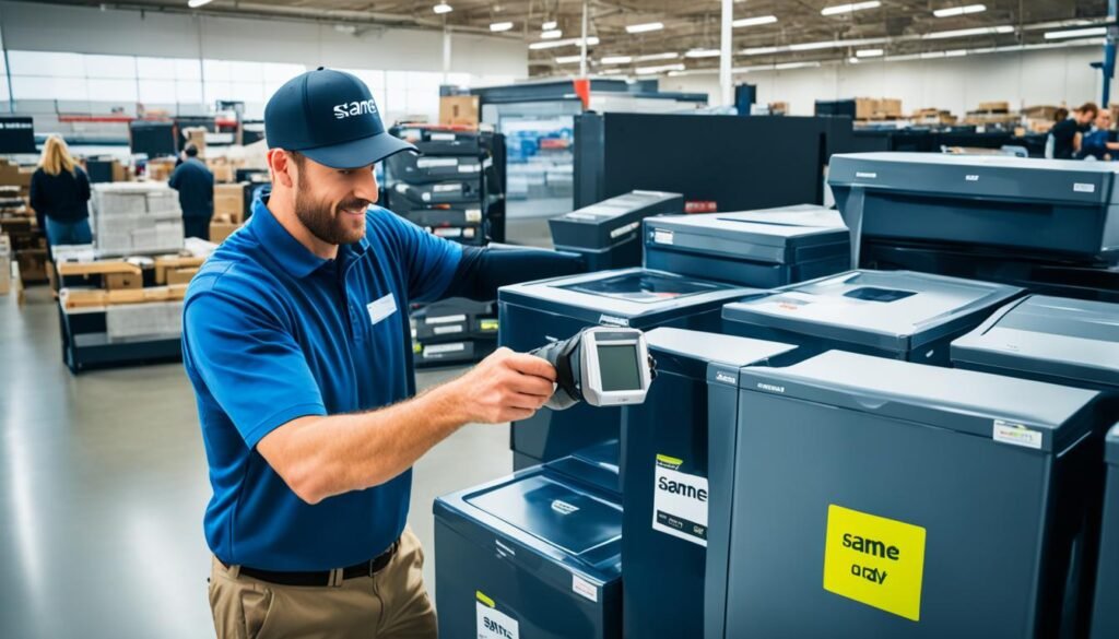 Same Day Appliance Options