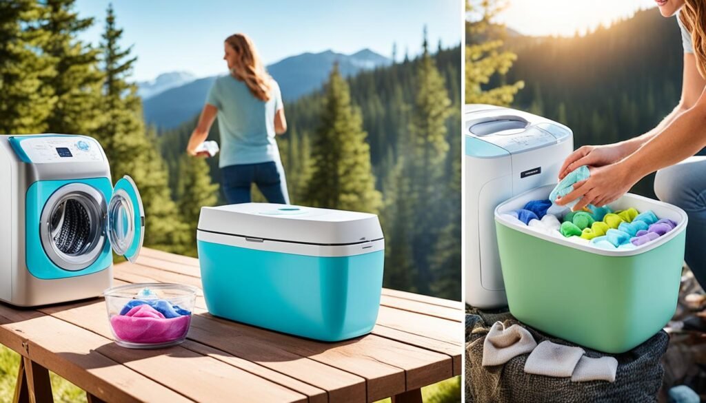 washing portable