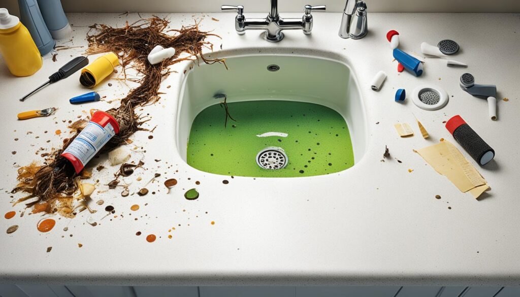 drain clogging
