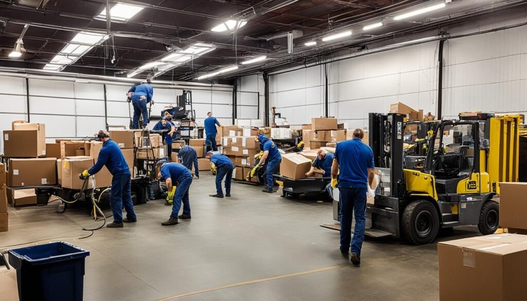 Commercial Junk Removal for Warehouse Clean-Outs