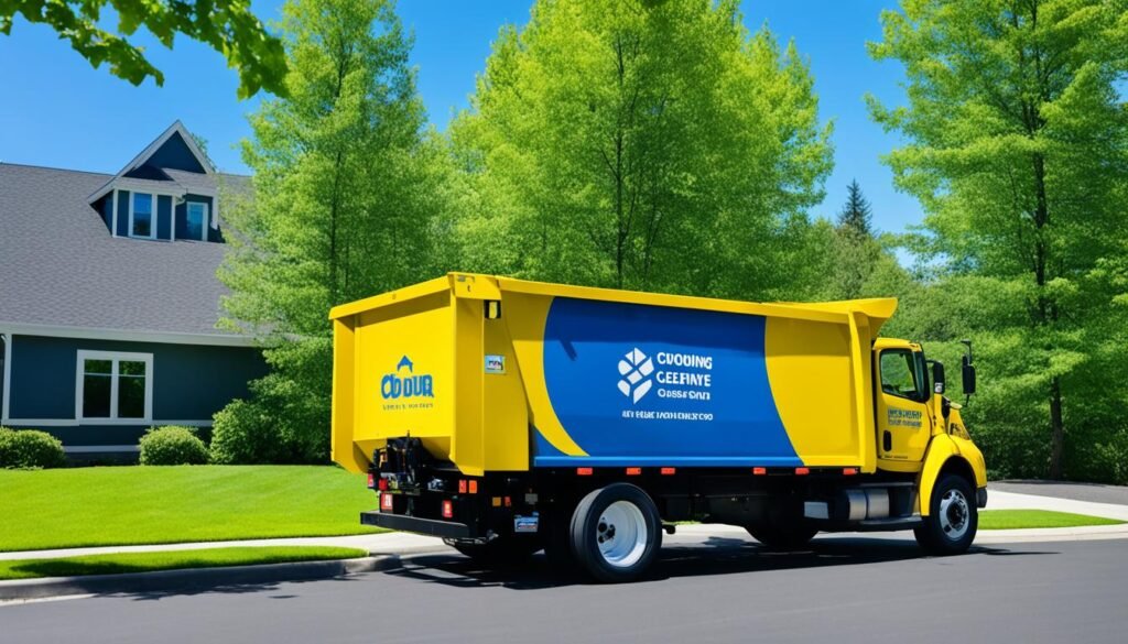 Dumpster Delivery and Pickup Process