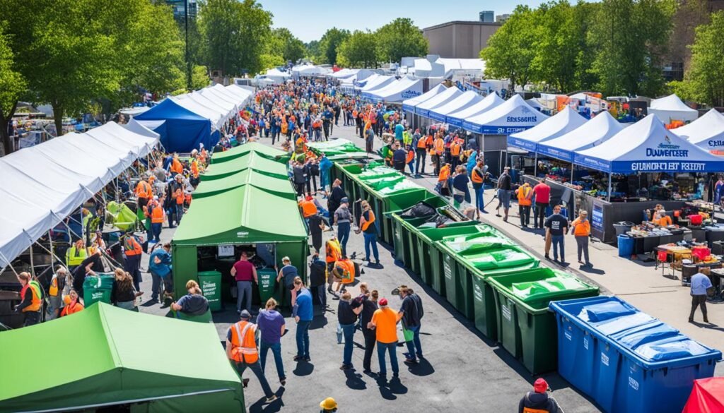 Dumpster Rental for Community Events and Festivals