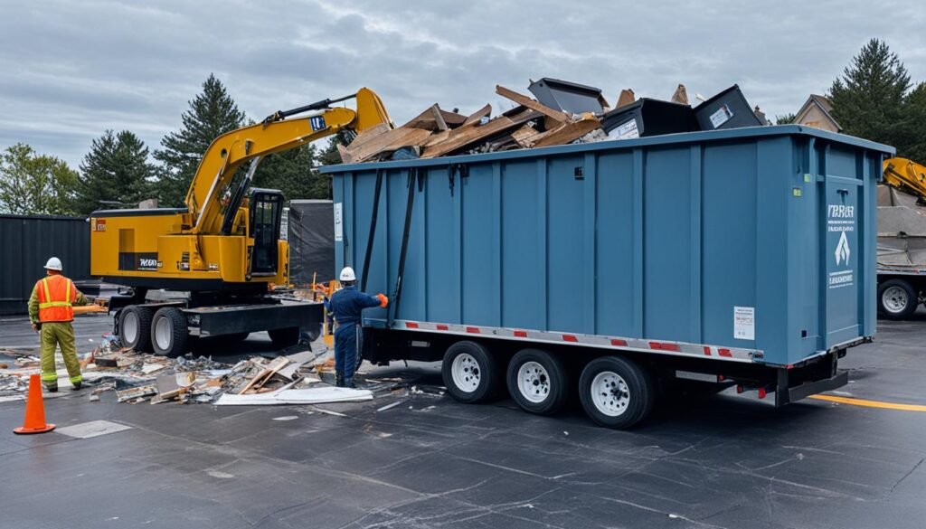 Dumpster Rental for Hotel Renovations