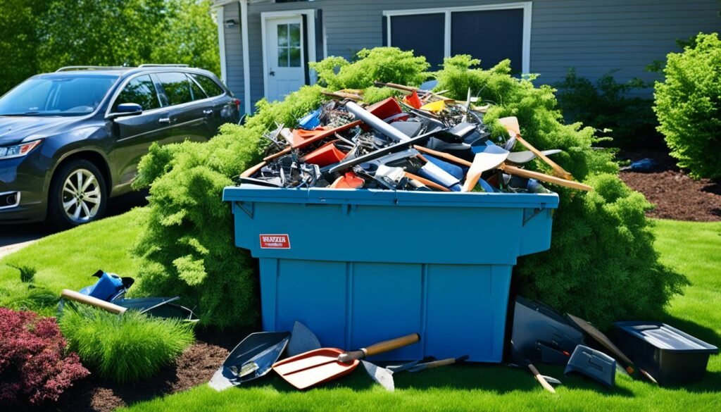 Dumpster Rental for Landscaping Projects