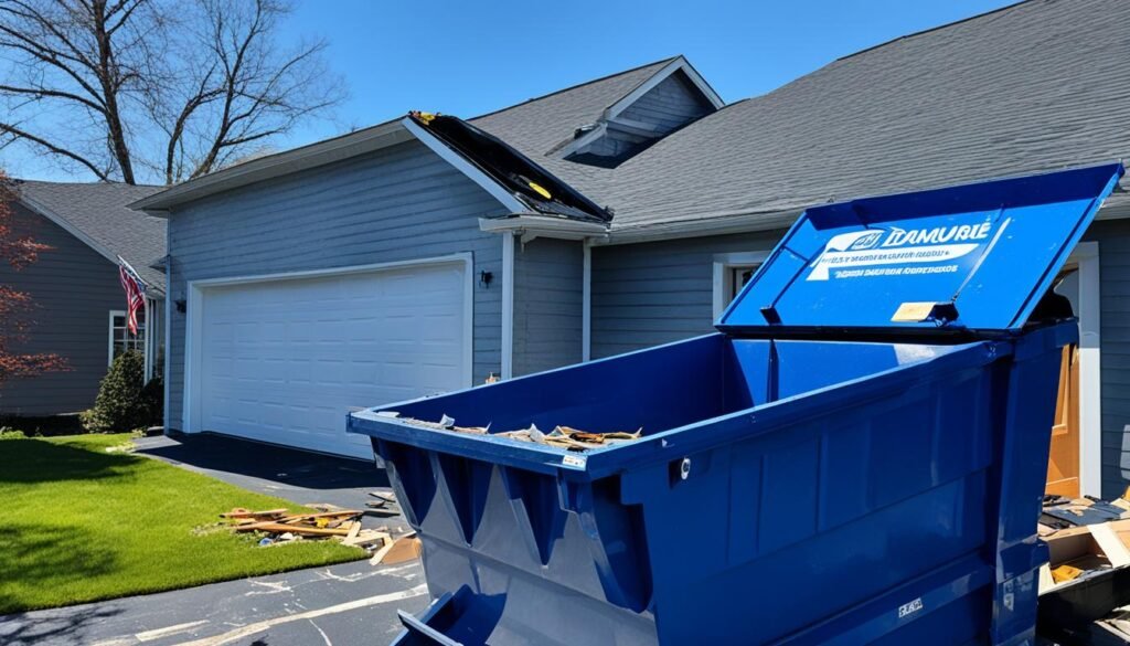 Dumpster Rental for Roofing and Construction Debris