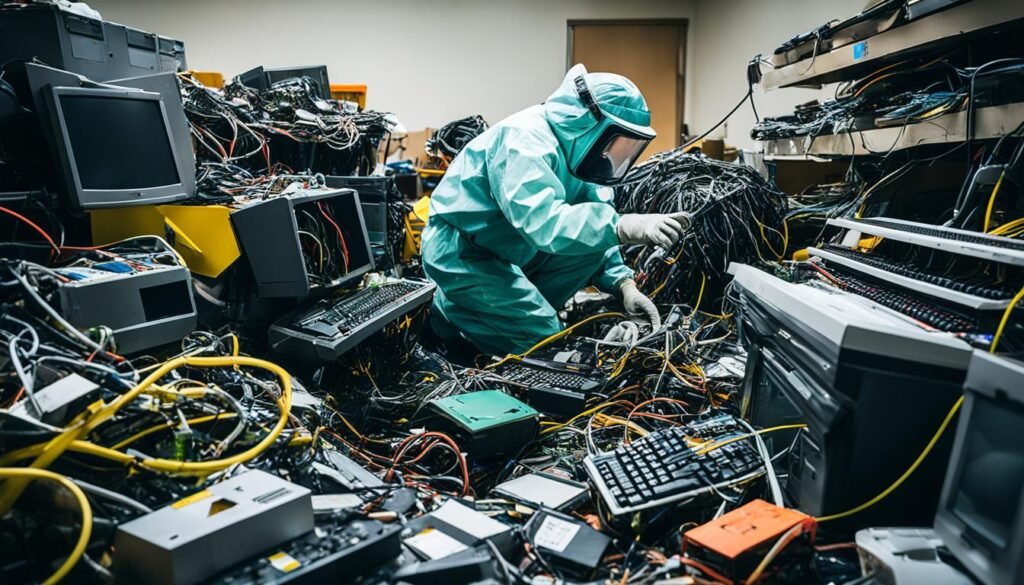 Managing E-Waste: Junk Removal for Tech Companies
