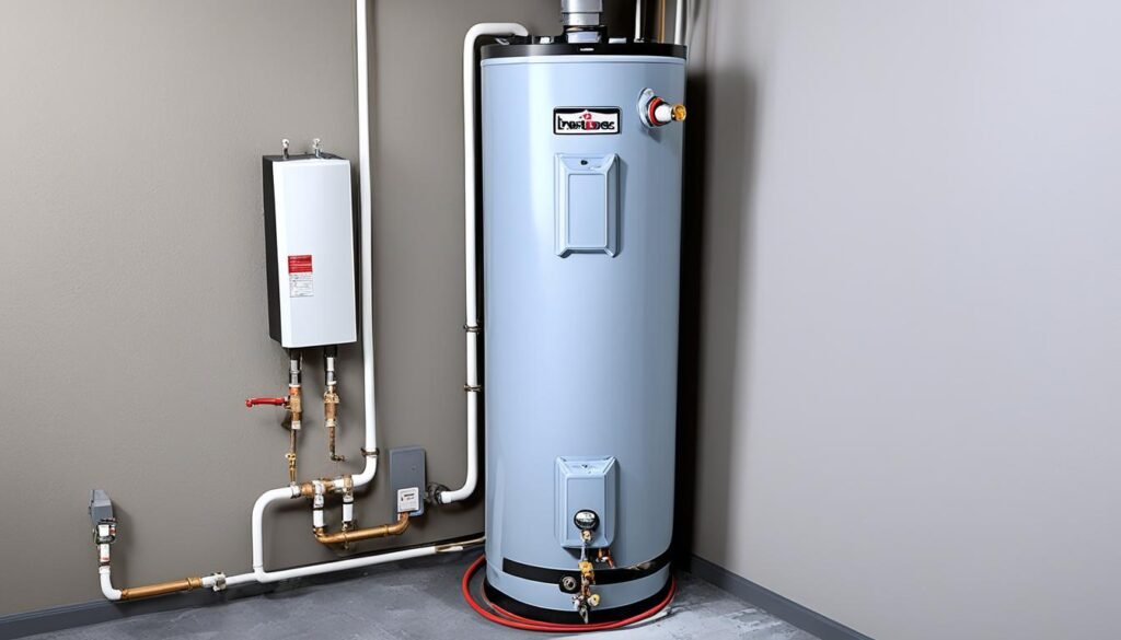 Water heater replacement signs