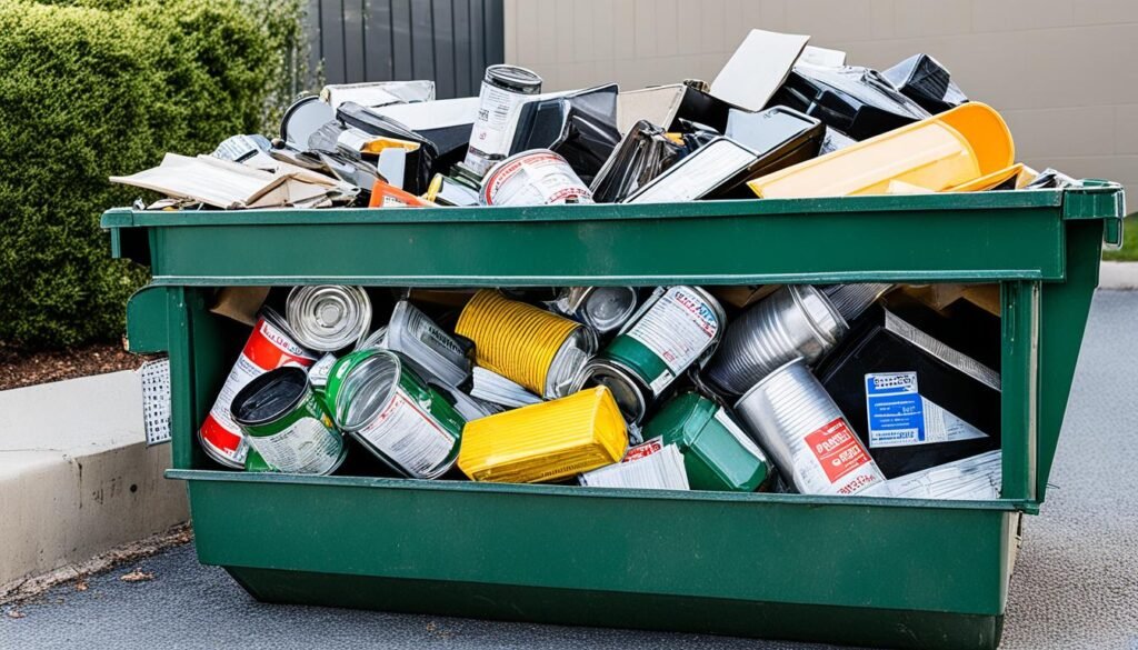 What Can and Can't Go in a Dumpster