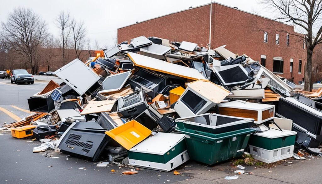dumpster contents