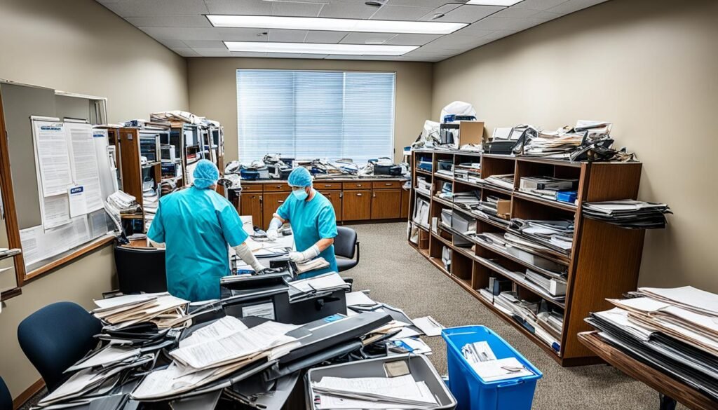 medical office cleanout services