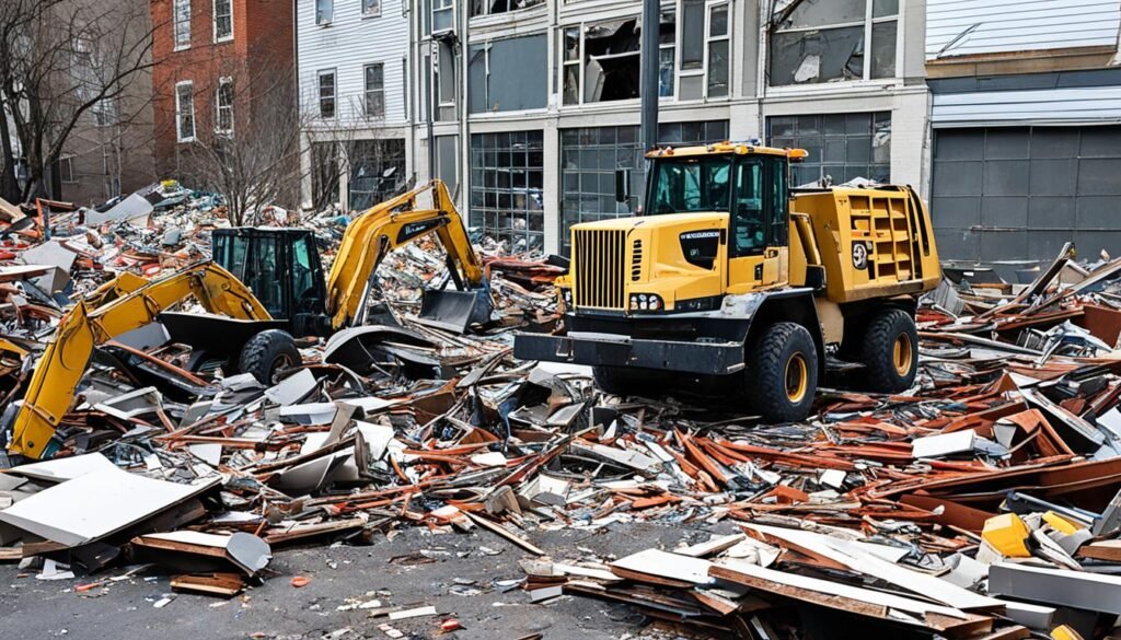 property development junk removal