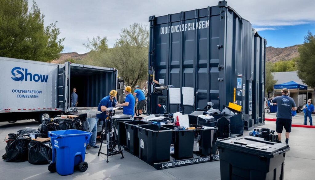 Dumpster Rental Services for Film and TV Productions