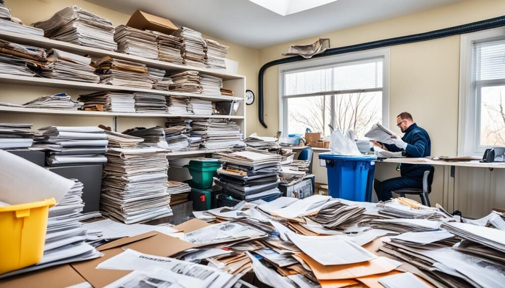 Hoarding cleanup services