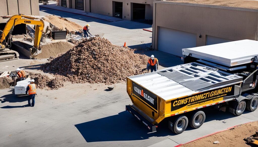 dumpster rental in Corona, CA