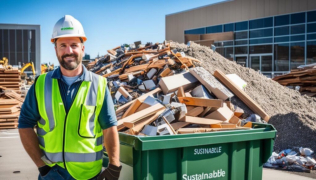 sustainable construction debris removal