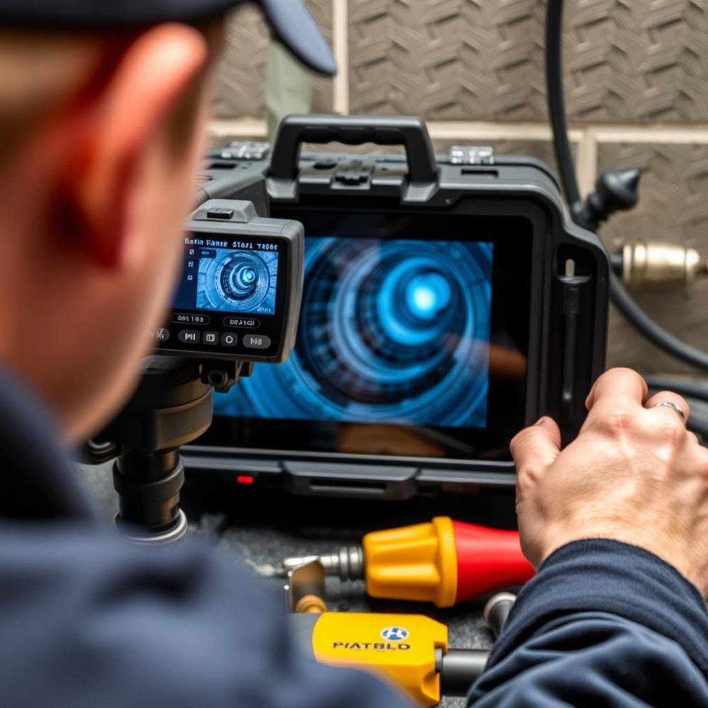 Advanced drain inspection equipment used in Corona homes Advanced drain inspection equipment used in Corona homes