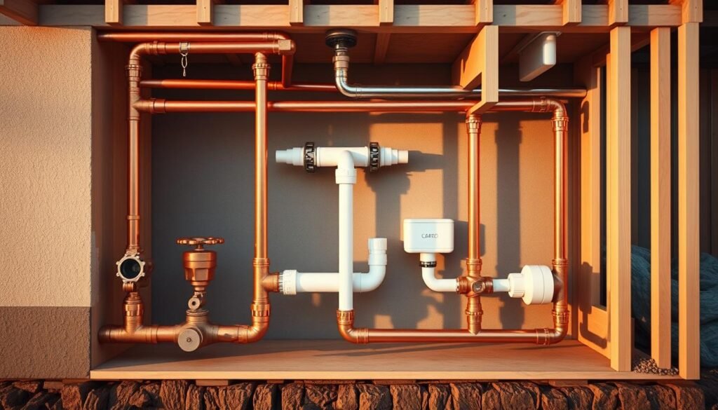 Expand plumbing system