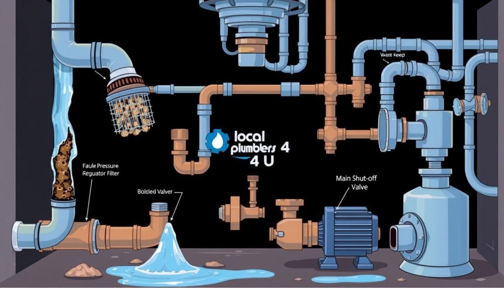 common causes of low water pressure