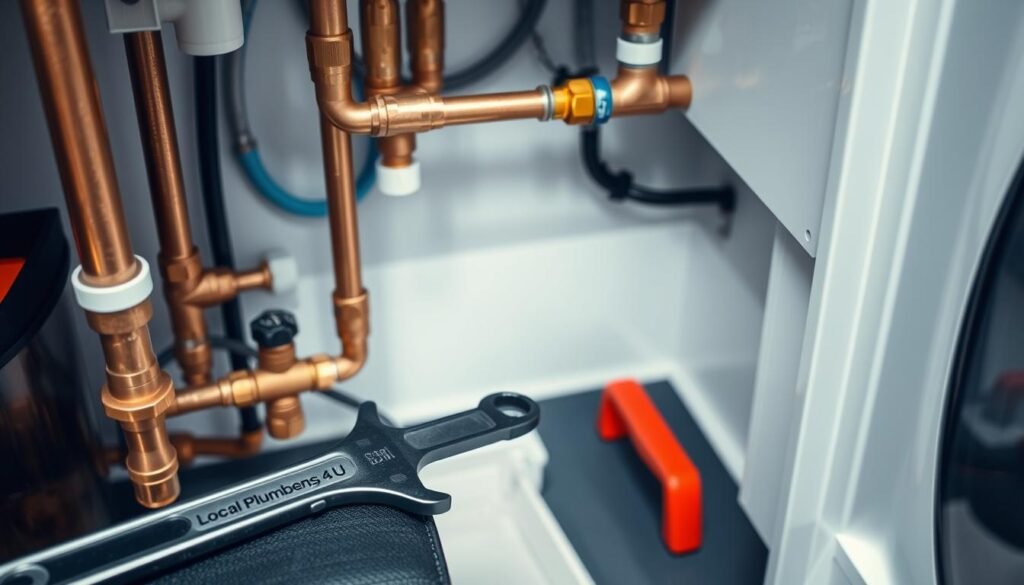 Appliance plumbing role