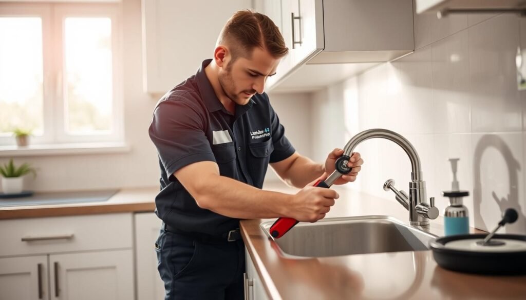Kitchen plumbing maintenance