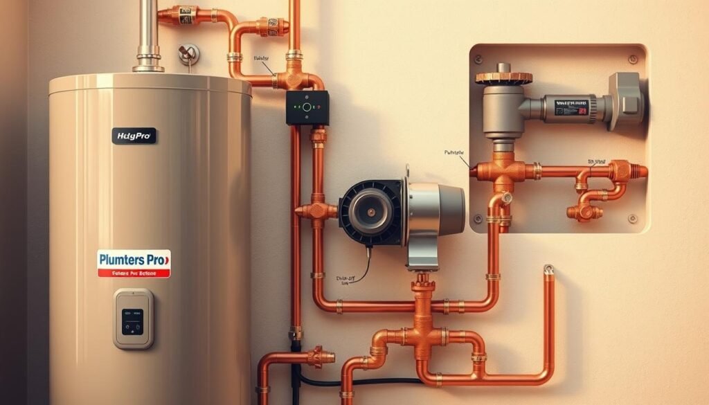 water pressure system in residential plumbing