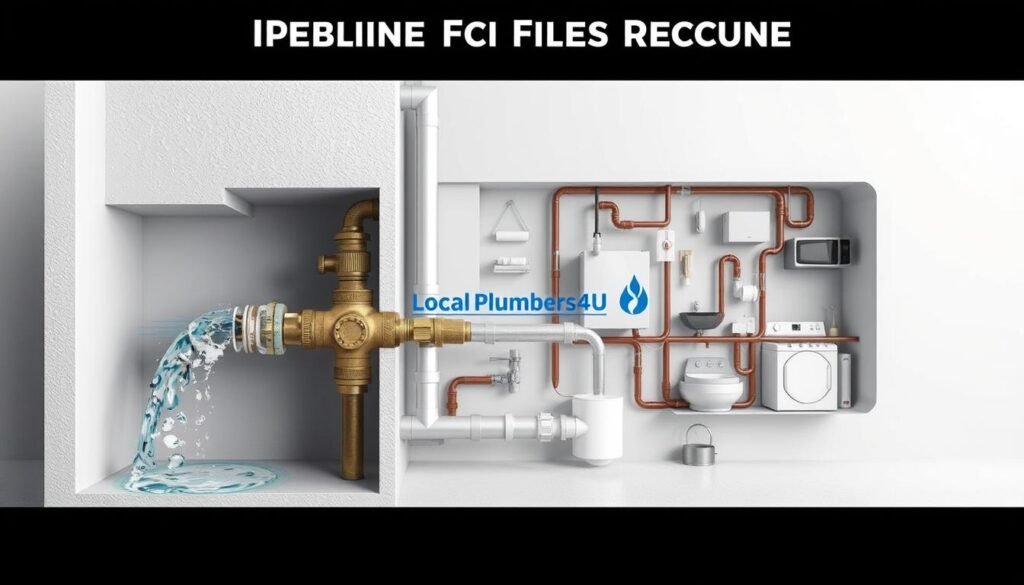 Flush plumbing system