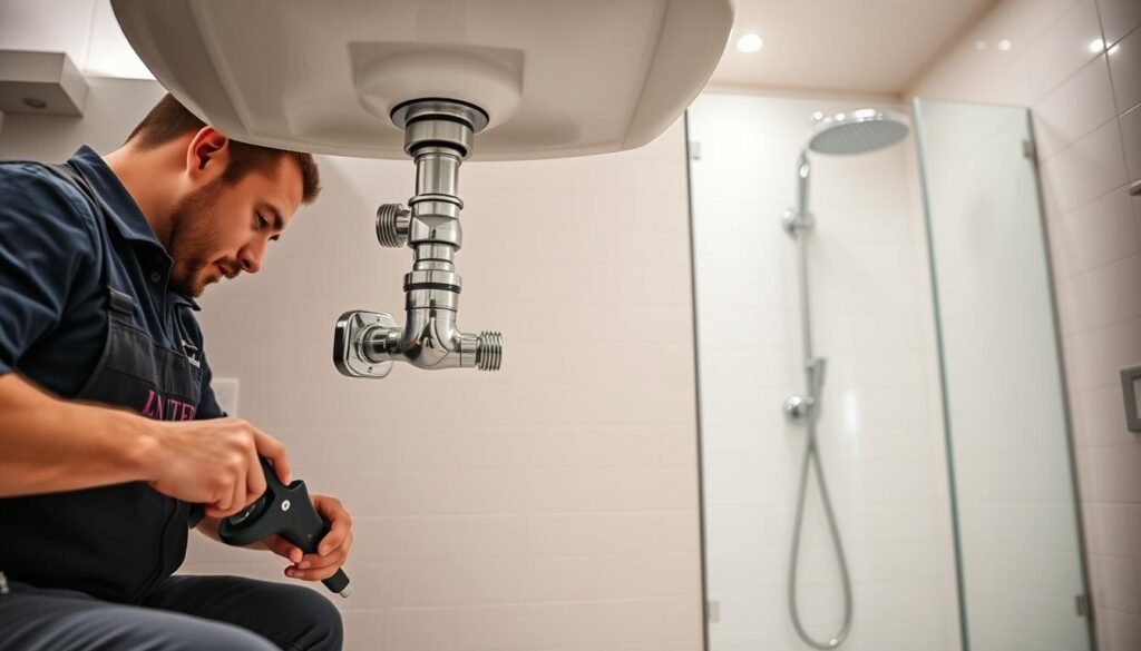 flush plumbing system maintenance