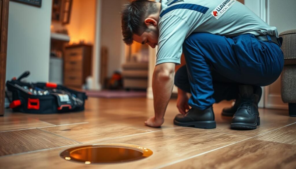 Hidden plumbing leaks check
