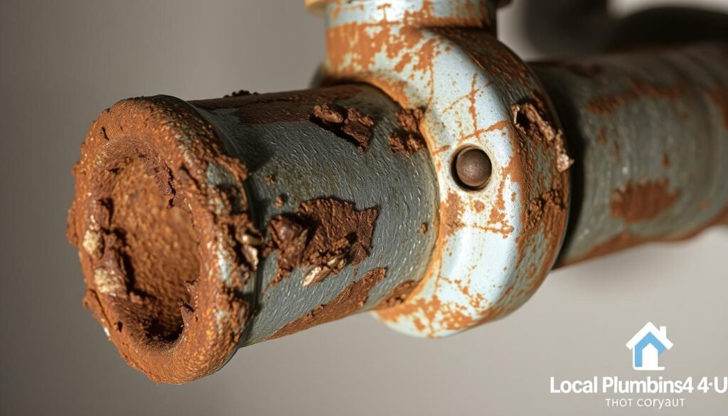 metal pipe deterioration process