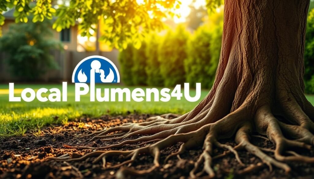 Tree root plumbing protection