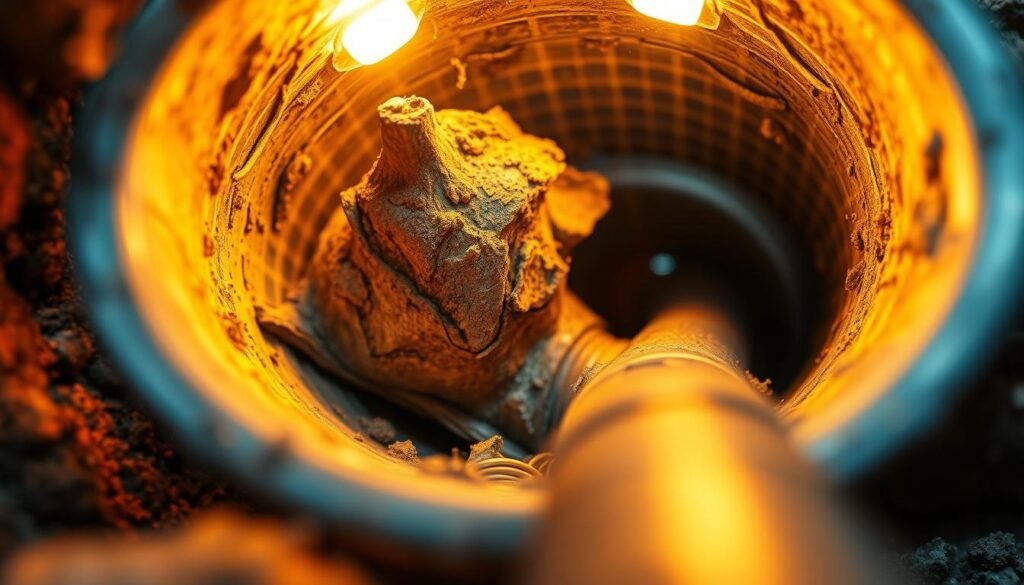 pipe inspection camera detecting tree root intrusion pipe inspection camera detecting tree root intrusion