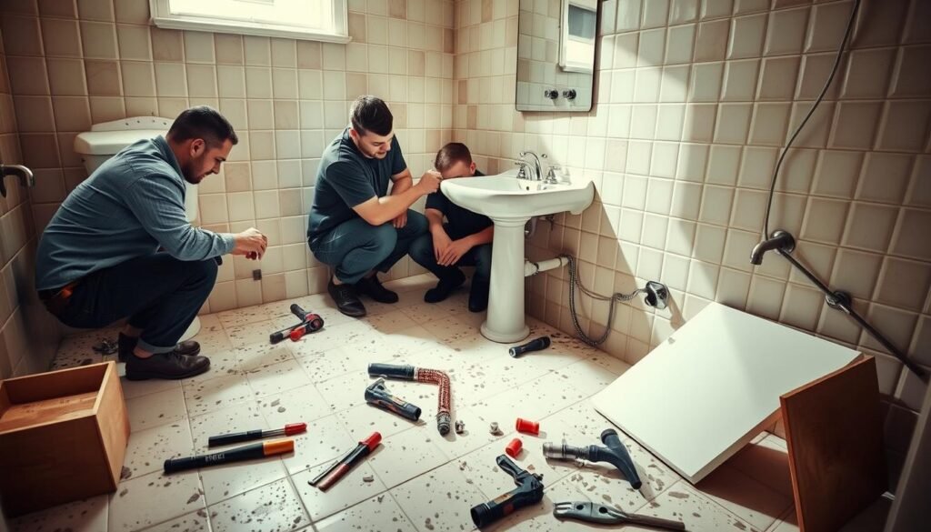 plumbing challenges during bathroom remodeling