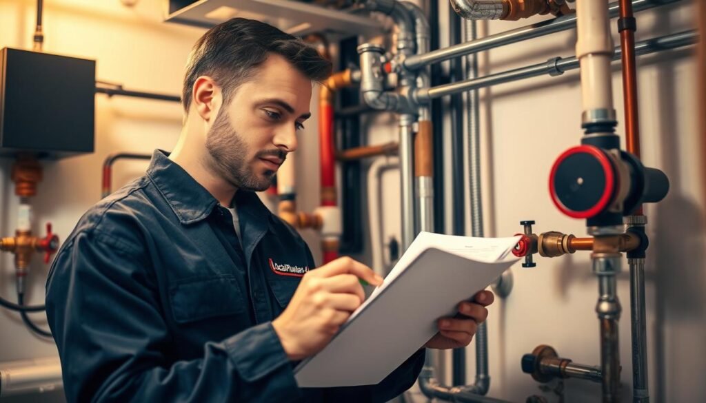 plumbing system inspection and assessment