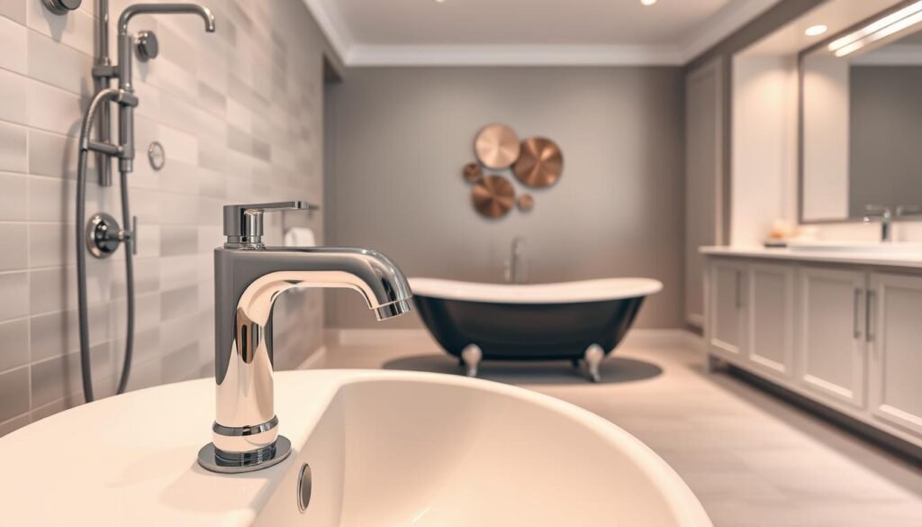 Choose plumbing fixtures