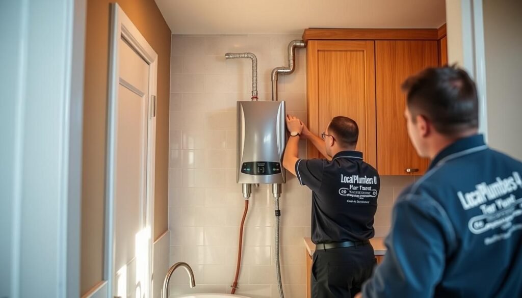 Tankless water heater upgrade