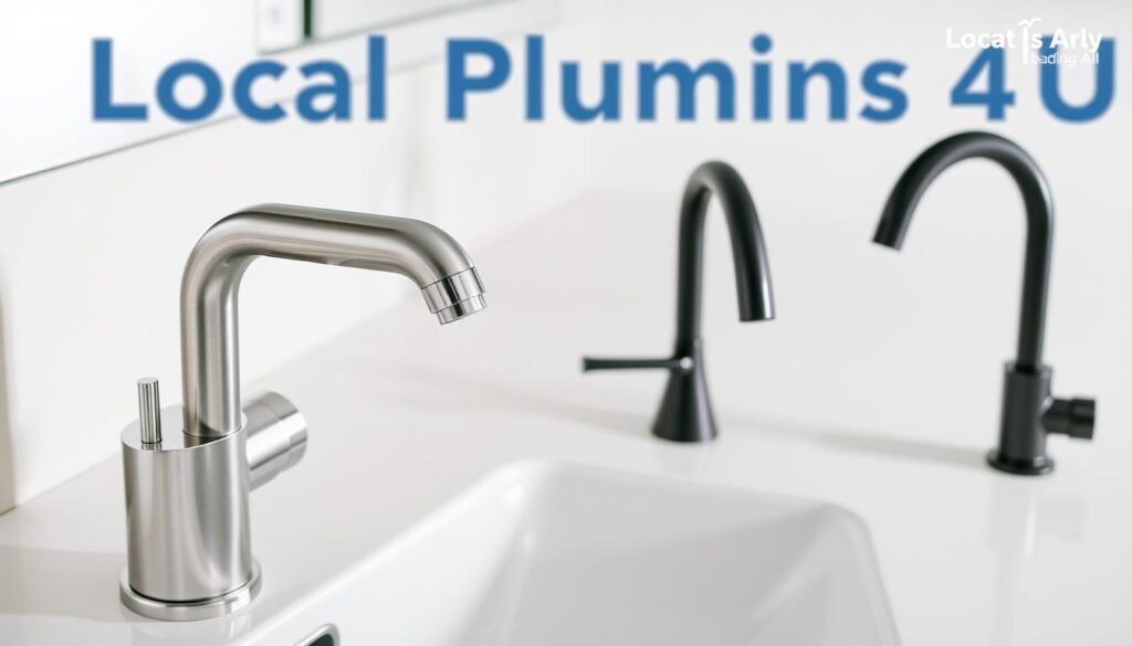 bathroom faucets and kitchen fixtures