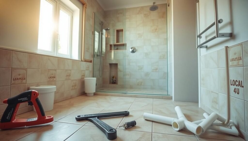 bathroom preparation for shower installation bathroom preparation for shower installation